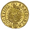 Leopold I 1657-1705, dukat 1692 K-B, Krzemnica, złoto 3.49 g, Huszar 1321, Herinek 358, Fr. 128, w..