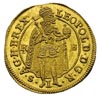 Leopold I 1657-1705, dukat 1699 K-B, Krzemnica, złoto 3.48 g, Huszar 1322, Herinek 365, Fr. 128, w..