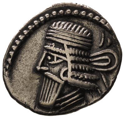 Vologases I 51-78, drachma, Ekbatana, Mitchiner 656, Sellwood 71.1, patyna