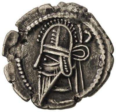 Vologases VI 208-228, drachma, Ekbatana, Mitchin