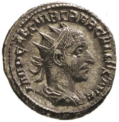 Trebonian Gallus 251-253, antoninian, Rzym, Aw: Popiersie cesarza w prawo, Rw: Libertas z pileusem i berłem stojąca na wprost, RIC 38, Sear 9634