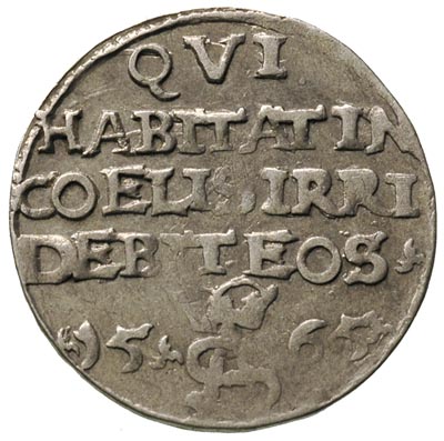 trojak 1565, Wilno lub Tykocin, Iger  V.65.1.d R