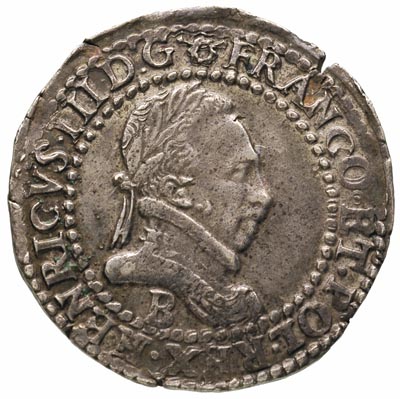 1/2 franka 1587 / B,  Rouen, Duplessy 1131 B, mo