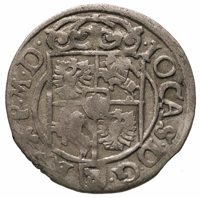 półtorak 1662, Poznań, na powierzchni monety wid