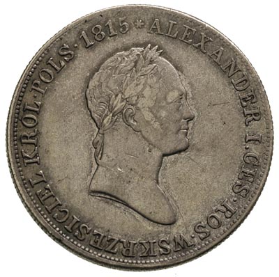 5 złotych 1829, Warszawa, Plage 37, Bitkin 985, 