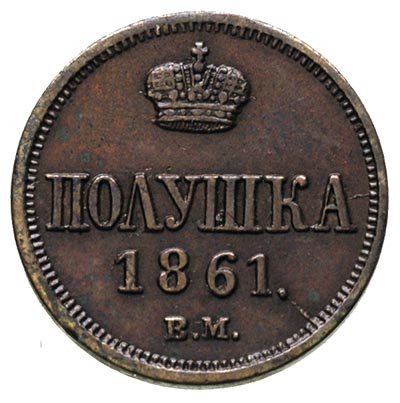 połuszka 1861, Warszawa, Plage 537, Bitkin 497 R