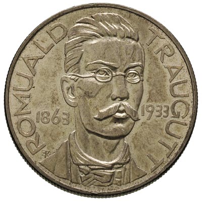 10 złotych 1933, Warszawa, Romuald Traugutt, Parchimowicz 122, piękny egzemplarz, delikatna patyna