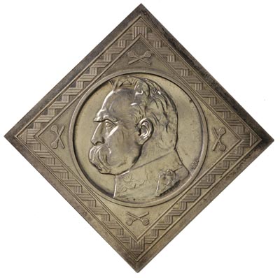 10 złotych 1934, Józef Piłsudski-Orzeł Strzelecki, klipa, srebro 41.87 g, Parchimowicz P-159, nakład 300 sztuk, bardzo efektowna moneta, delikatna patyna