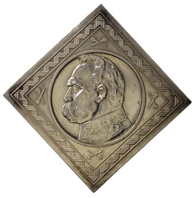 10 złotych 1934, Józef Piłsudski-Orzeł Strzelecki, klipa, srebro 40.33 g, Parchimowicz P-159, nakład 300 sztuk, bardzo efektowna moneta, drobna wada mennicza na awersie, delikatna patyna