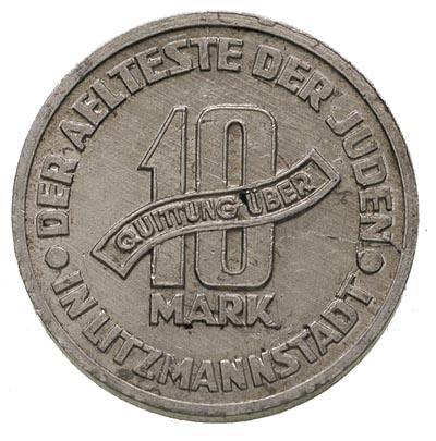 10 marek 1943, Łódź, aluminium, Parchimowicz 15.b, bardzo ładne