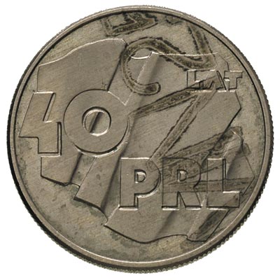 100 złotych 1984, 40 lat PRL, miedzionikiel, 10.