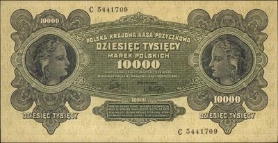 10.000 marek polskich 11.03.1922, seria C, Miłcz