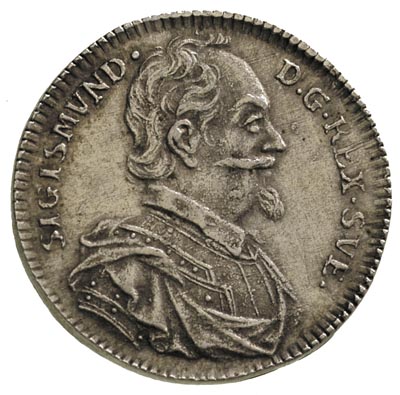 Zygmunt III Waza - medal ze szwedzkiej serii kól