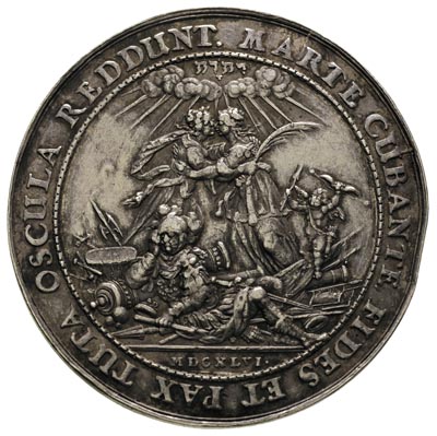 medal z okazji zaślubin Władysława IV z Ludwiką 