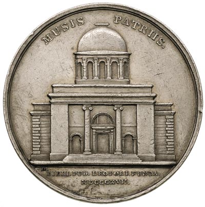 J.M.Ossoliński - medal autorstwa J.Langa 1817 r,