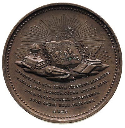 Joachimow Lelewel - medal autorstwa Wurden’a 185