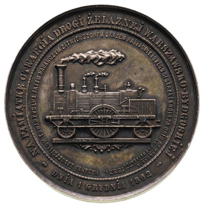 medal autorstwa Michaux’a na pamiątkę otwarcia D