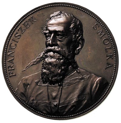 Franciszek Smolka - medal autorstwa A. Scharfa w