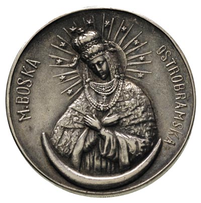 medalik religijny bez daty (przełom XIX -XX w), 