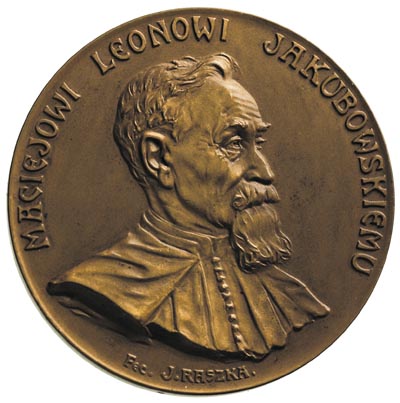 medal autorstwa J. Raszki z okazji 70 rocznicy u