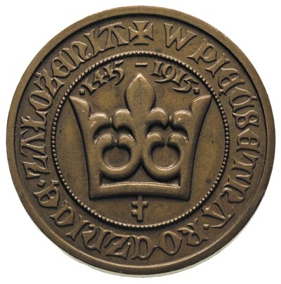 Rohatyń - medal autorstwa J. Laszczki na 500-lec