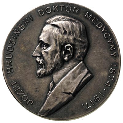 Józef Brudziński - medal autorstwa Czesława Mako