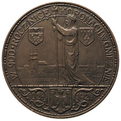 medal na 900 Rocznicę Koronacji Bolesława Chrobr