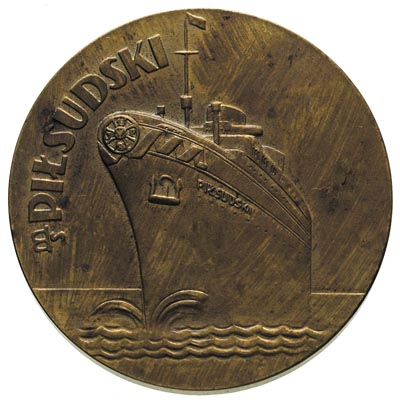Pierwsza Podróż statku M/S Piłsudski - Medal nie