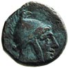 Pont, Amisos, brąz AE-22, ok. 120-80 pne, Aw: Głowa Perseusza w czapce frygijskiej w prawo, Rw: Pe..