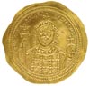 Konstantyn IX Monomachus 1042-1055, histamenon, Konstantynopol, złoto 4.30 g, Sear (1824) notuje t..