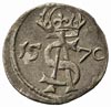 dwudenar 1570, Wilno, Ivanauskas 450:66, moneta z 21 aukcji WCN, patyna