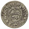 półtorak 1614, Bydgoszcz, T. 4, rzadki typ monety z Orłem i cyfrą 3 na awersie, ładnie wybity i do..