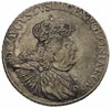 talar 1755, Lipsk, 28.93 g, Schnee 1037, Aw:typ B, Rw: typ 3, Dav. 1617, moneta z dużym blaskiem m..