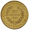 50 złotych 1829, Warszawa, złoto w odcieniu żółt