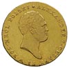 25 złotych 1819, Warszawa, złoto 4.91 g, Plage 14, Bitkin 814 R, Fr. 106, minimalne ryski w tle aw..
