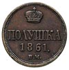 połuszka 1861, Warszawa, Plage 537, Bitkin 497 R