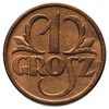 1 grosz 1927, Warszawa, Parchimowicz 101.c, wyśm