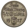 1/2 guldena 1927, Berlin, Parchimowicz 59.b