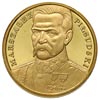 200.000 złotych 1990, Solidarity Mint - USA, Józef Piłsudski, złoto 31.04 g, Parchimowicz 636, nak..