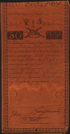 50 złotych 8.06.1794, seria D, Miłczak A4, Lucow 32 (R3), dolny prawy róg podlepiony
