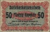 50 kopiejek i 3 ruble 17.04.1916, Poznań, Miłczak  P2d i P4b, 50 kopiejek - klauzula skrócona i du..