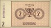 2 marki 15.05.1940, Wzór kasowy z pieczęcią ENTW