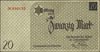 20 marek 15.05.1940, Miłczak Ł6b, papier ze znakiem wodnym