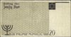 20 marek 15.05.1940, Miłczak Ł6b, papier ze znakiem wodnym