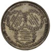 Wolne Miasto Kraków - medal Trzech Komisarzy autorstwa Ksawerego Stuckhart’a 1818 r,  Aw: Herb Kra..