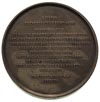 medal poświęcony Adamowi Jerzemu Czartoryskiemu, autorstwa Barre’a wybity w 1847 r. na zlecenie Po..