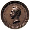 założenie Akademii Medyczno-Chirurgicznej w Warszawie w 1857 r, medal autorstwa J. Minheymera, Aw:..