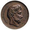 Joachimow Lelewel - medal autorstwa Wurden’a 1859, Aw: Popiersie w prawo i napis w otoku, Rw: Na t..