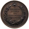 medal autorstwa P.Tasseta na 300-lecie Unii Polski, Litwy i Rusi, 1869 r, Aw: Trójpolowy herb pols..