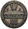 Wodowania statku M/S Piłsudski - medal autorstwa W. Jastrzębskiego i A. Kenara 1934 r, Aw: Statek,..